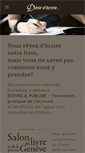 Mobile Screenshot of ecrire.net